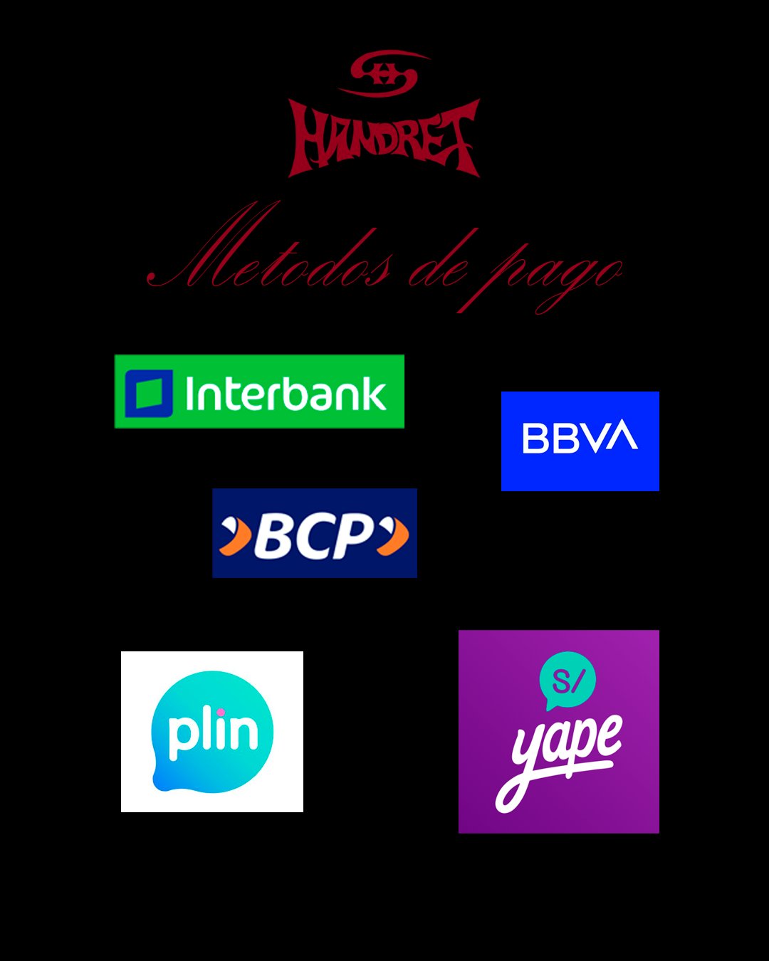 Métodos de pago